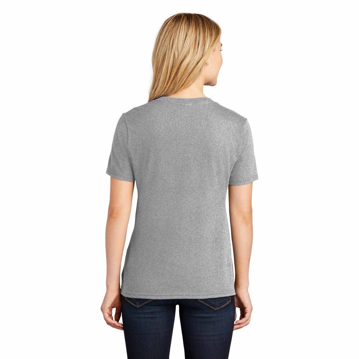 Teal V-Neck Tee - Port & Company - Stylish Cotton