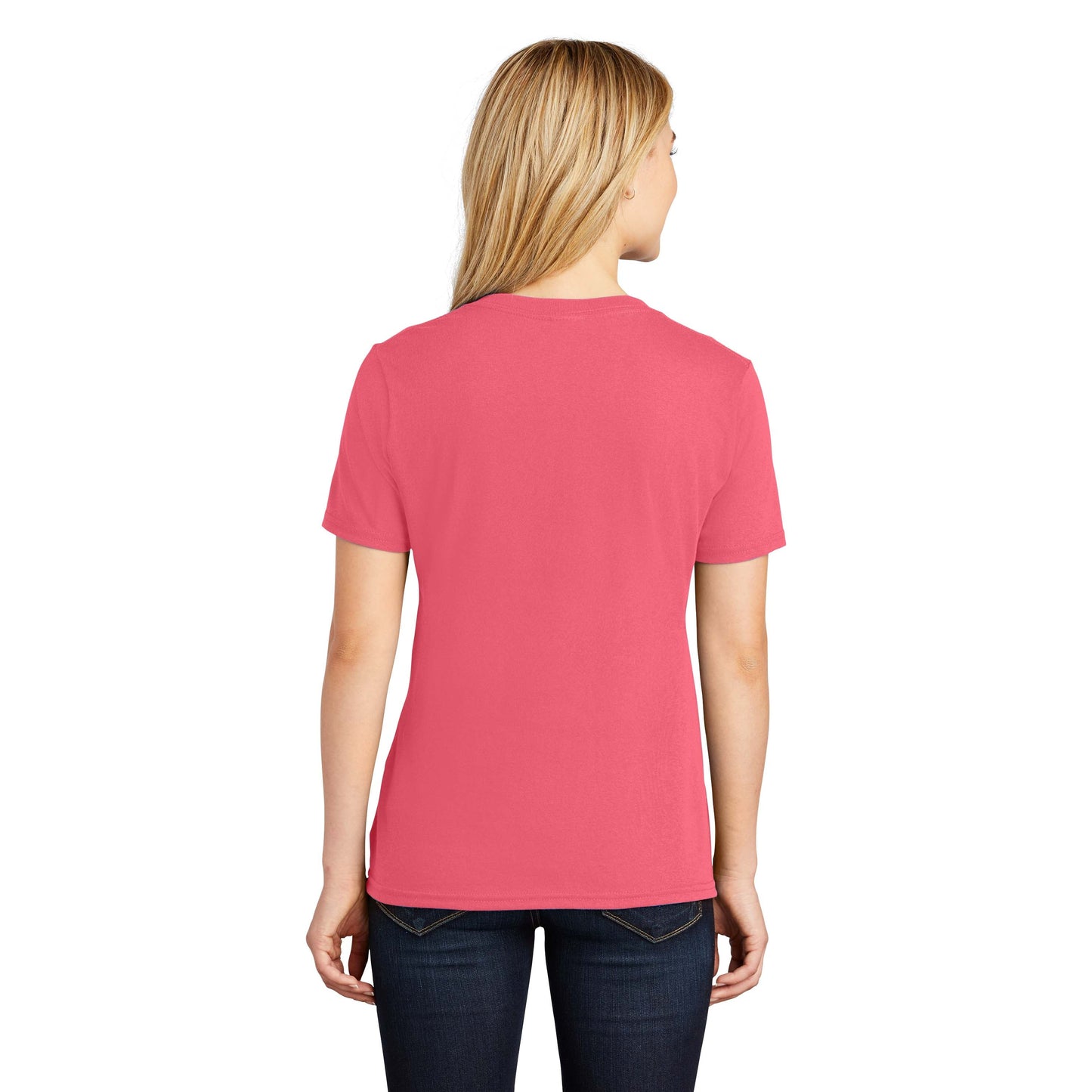 Teal V-Neck Tee - Port & Company - Stylish Cotton