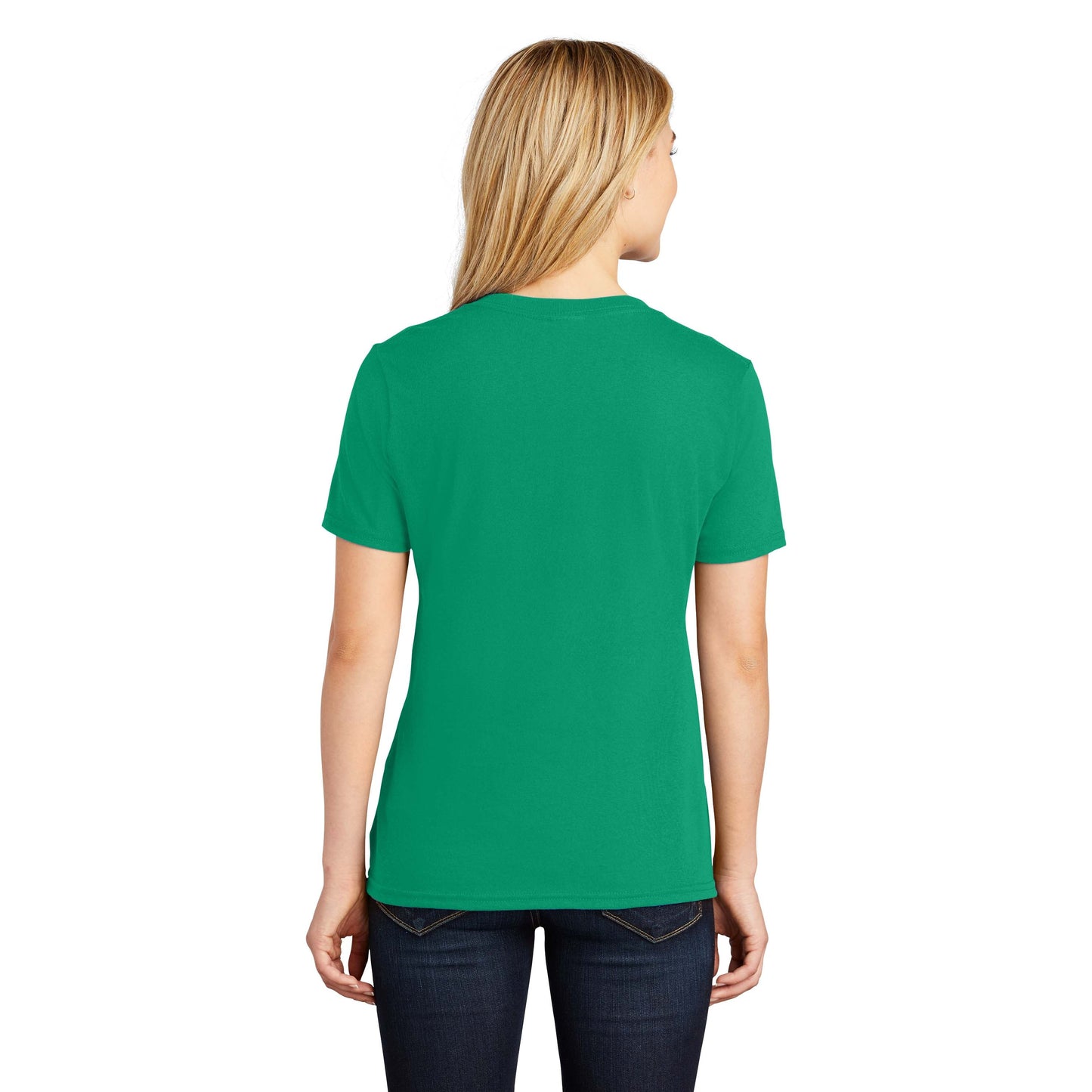 Teal V-Neck Tee - Port & Company - Stylish Cotton