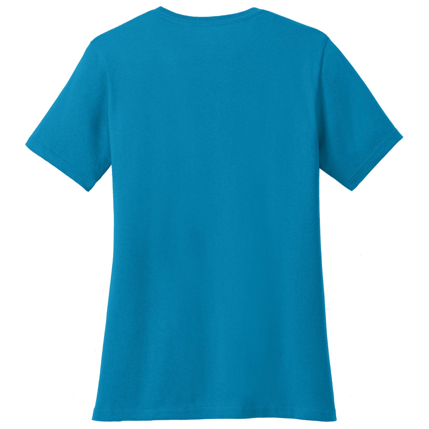 Teal V-Neck Tee - Port & Company - Stylish Cotton