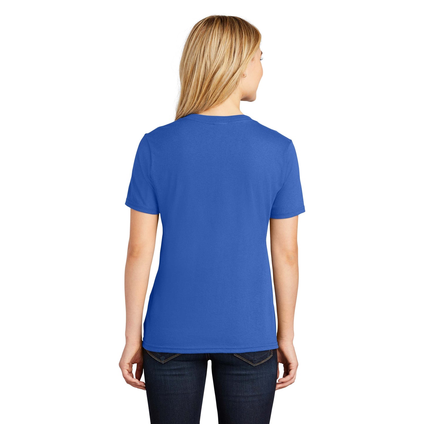 Teal V-Neck Tee - Port & Company - Stylish Cotton