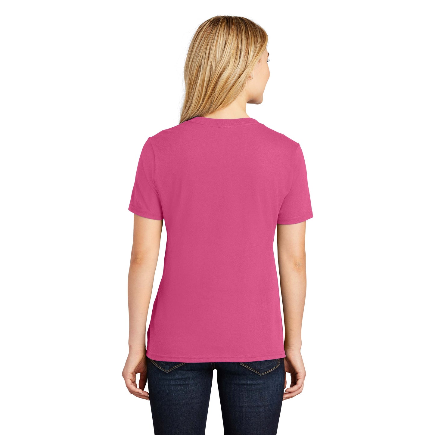 Teal V-Neck Tee - Port & Company - Stylish Cotton