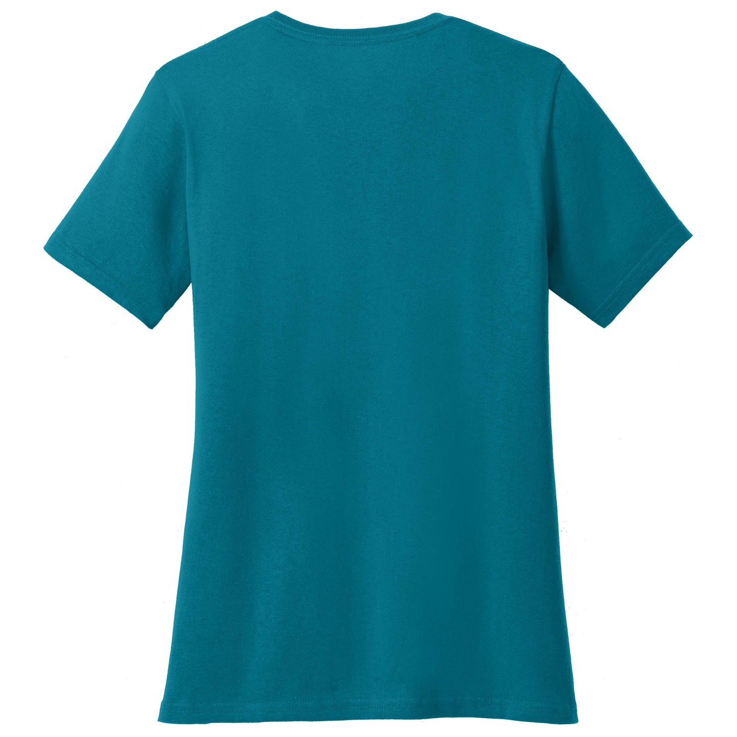 Teal V-Neck Tee - Port & Company - Stylish Cotton