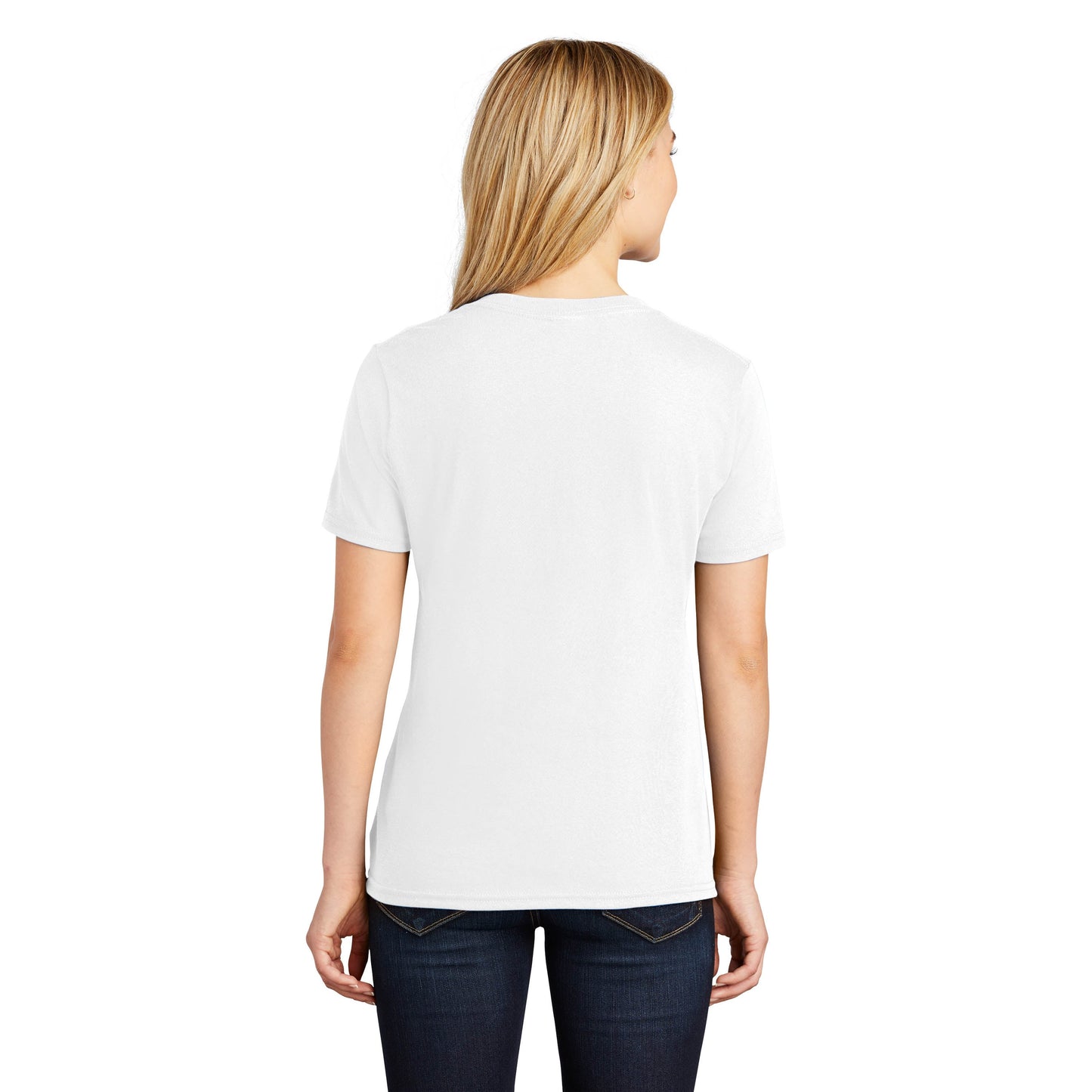 Teal V-Neck Tee - Port & Company - Stylish Cotton