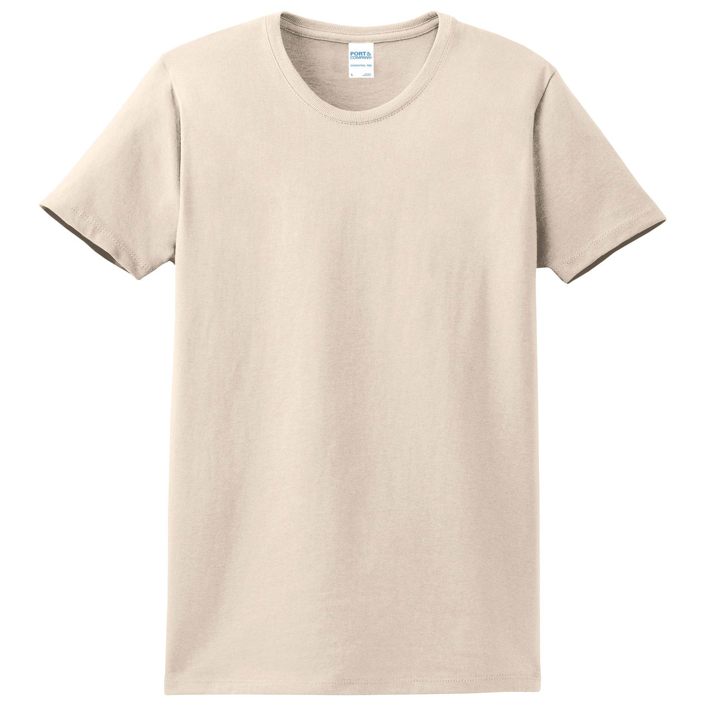 White T-Shirts - Port & Company - Essential Fit - Soft Cotton