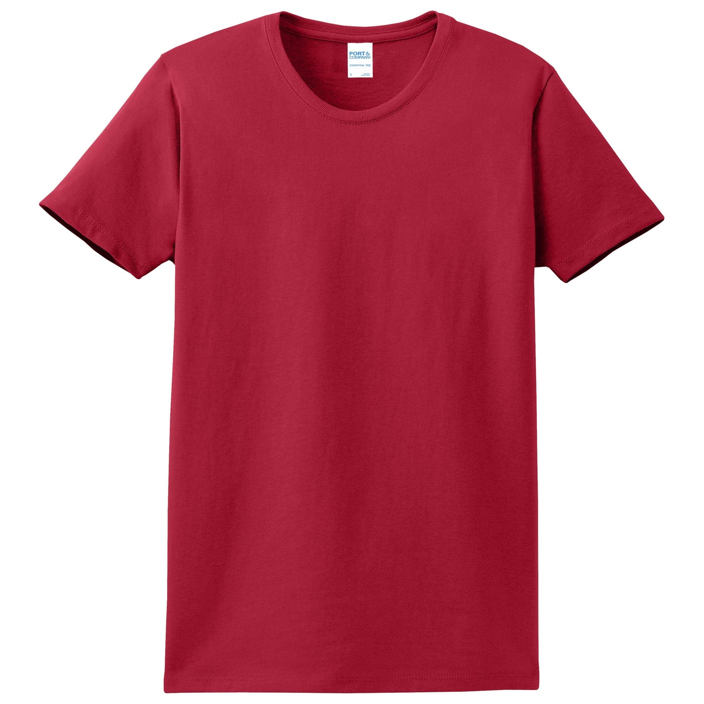 White T-Shirts - Port & Company - Essential Fit - Soft Cotton