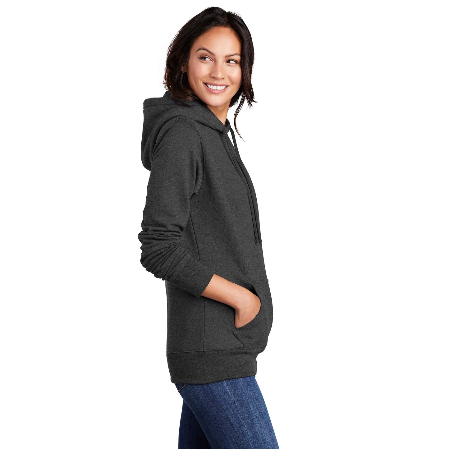 Athletic Heather Sweatshirt - Port & Company - Cozy Fleece