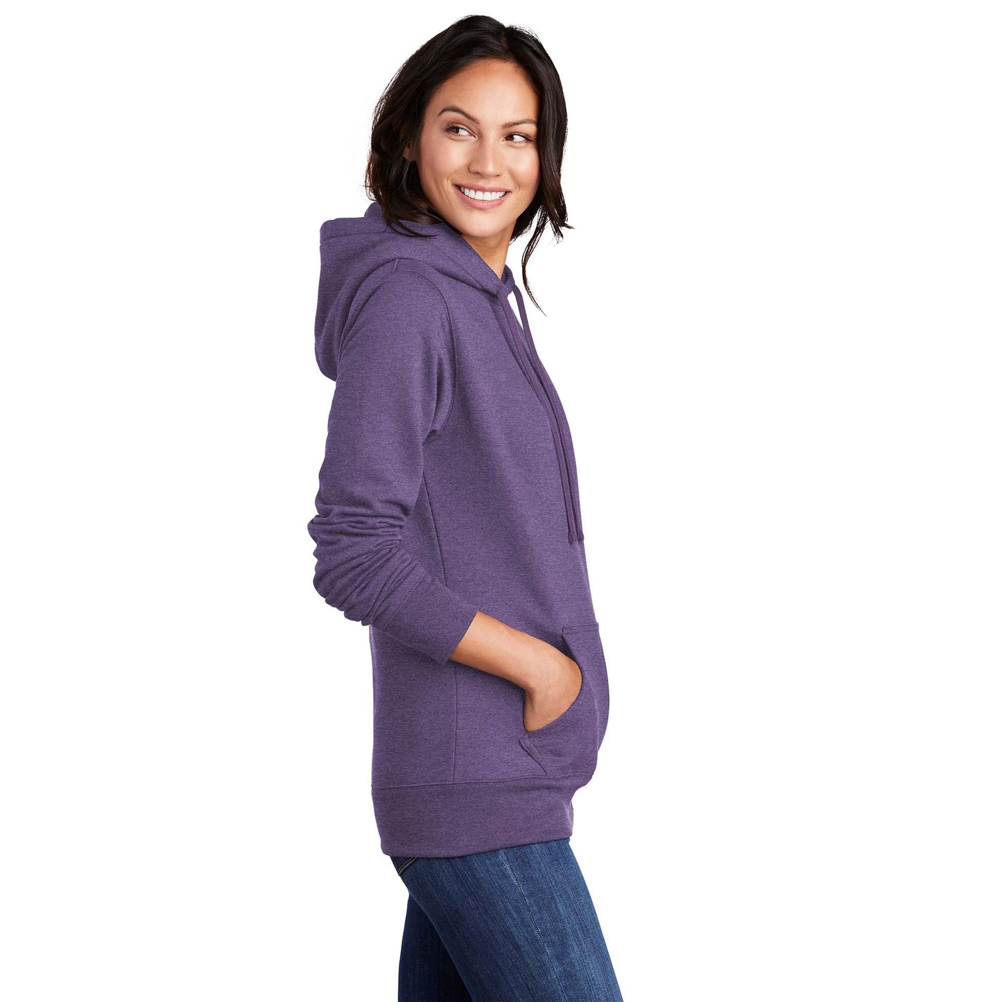 Athletic Heather Sweatshirt - Port & Company - Cozy Fleece