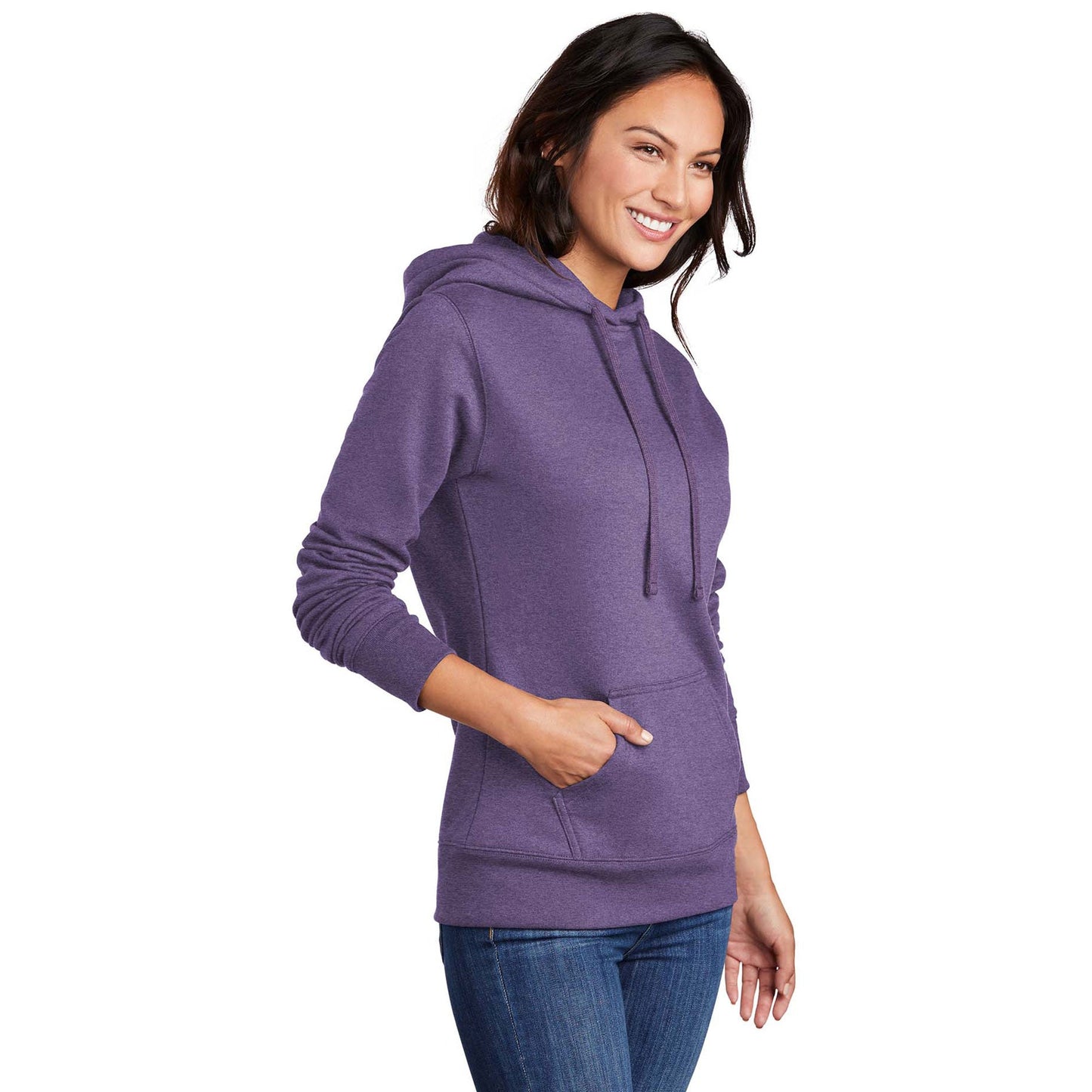 Athletic Heather Sweatshirt - Port & Company - Cozy Fleece