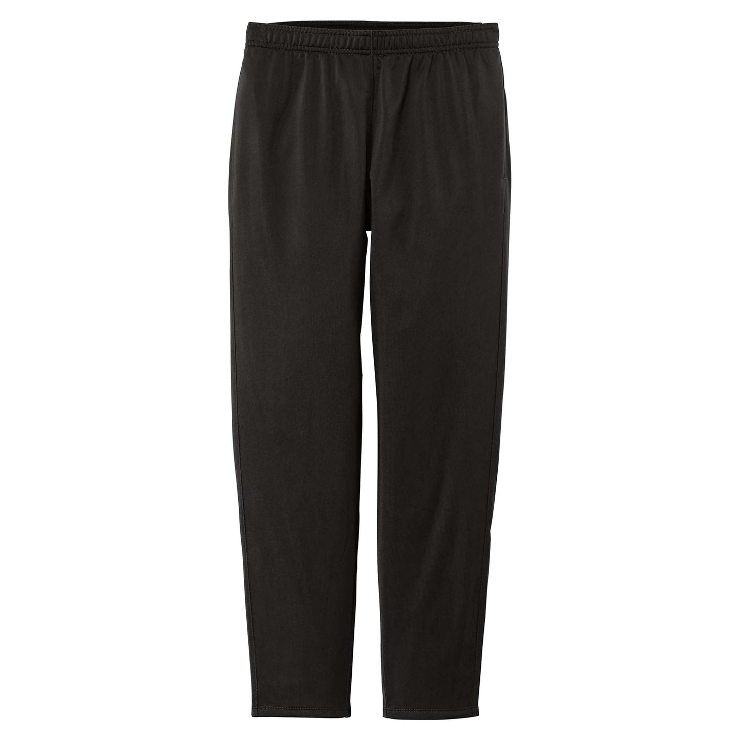 Black Track Pants - Sport-Tek - Tricot Jogger Design