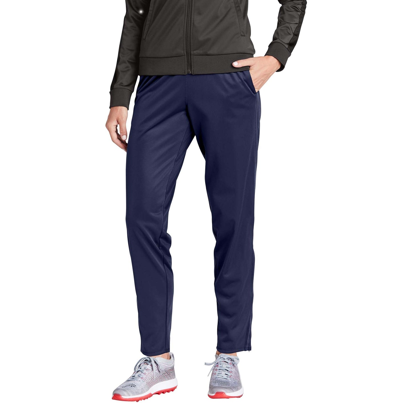 Black Track Pants - Sport-Tek - Tricot Jogger Design