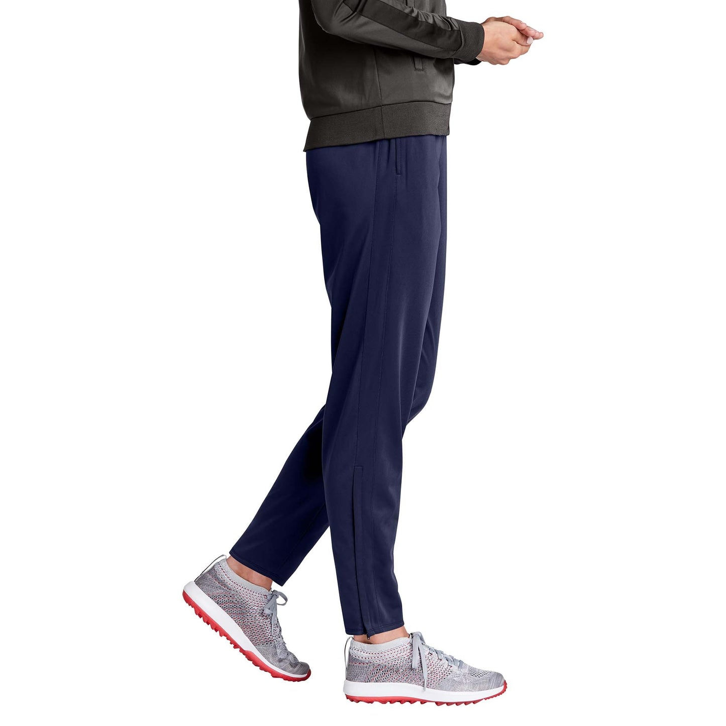Black Track Pants - Sport-Tek - Tricot Jogger Design