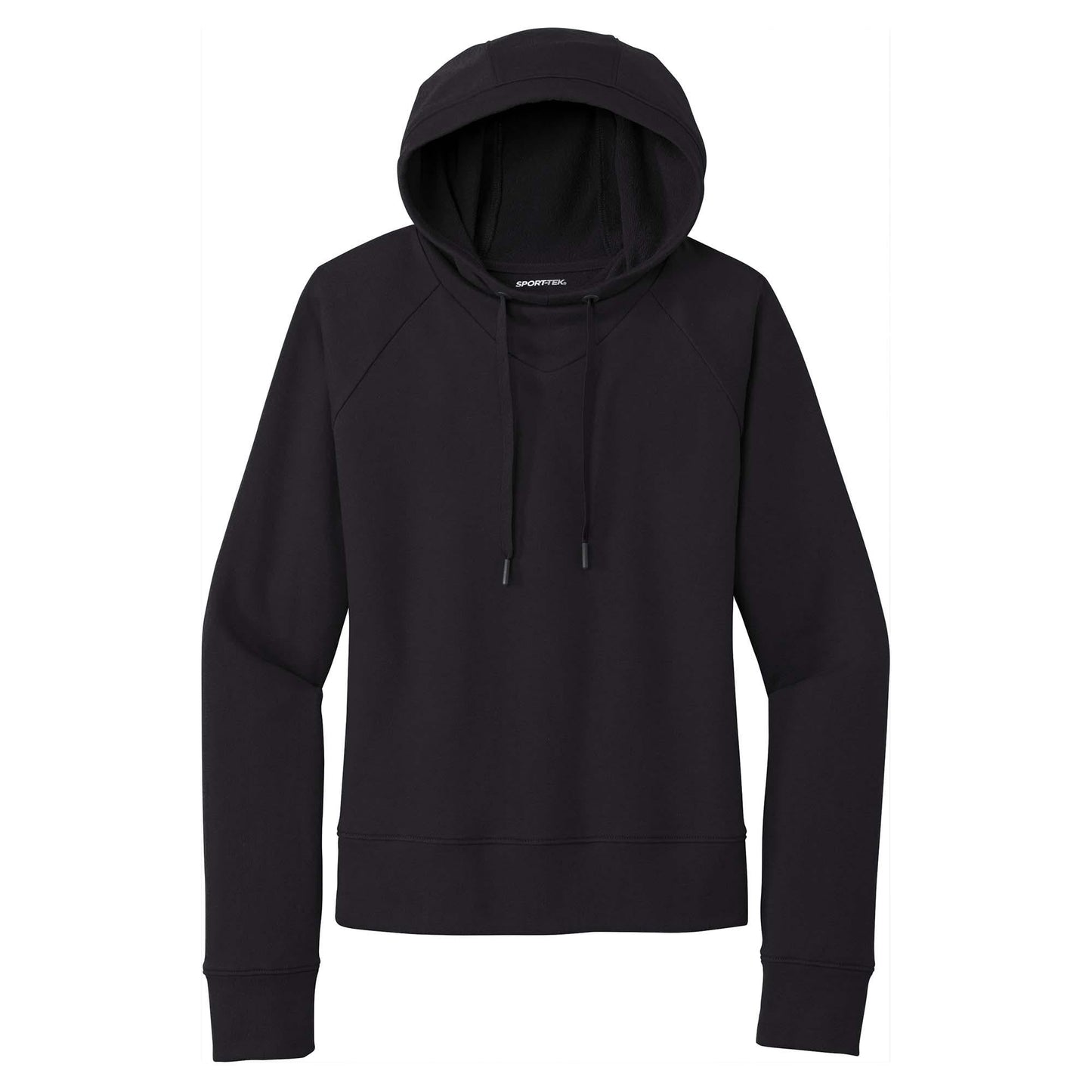 Black Lightweight Sweatshirt - Sport-Tek - Cowl Neck Style
