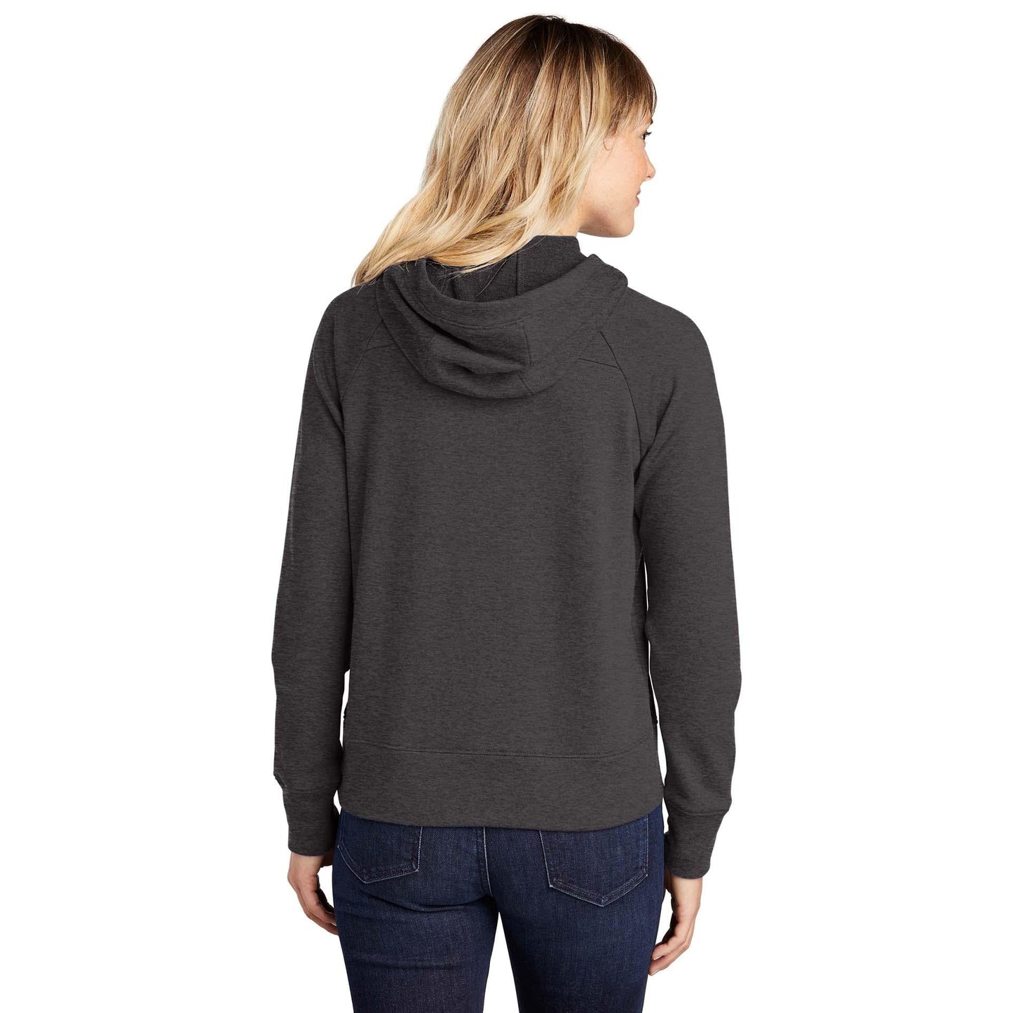 Black Lightweight Sweatshirt - Sport-Tek - Cowl Neck Style