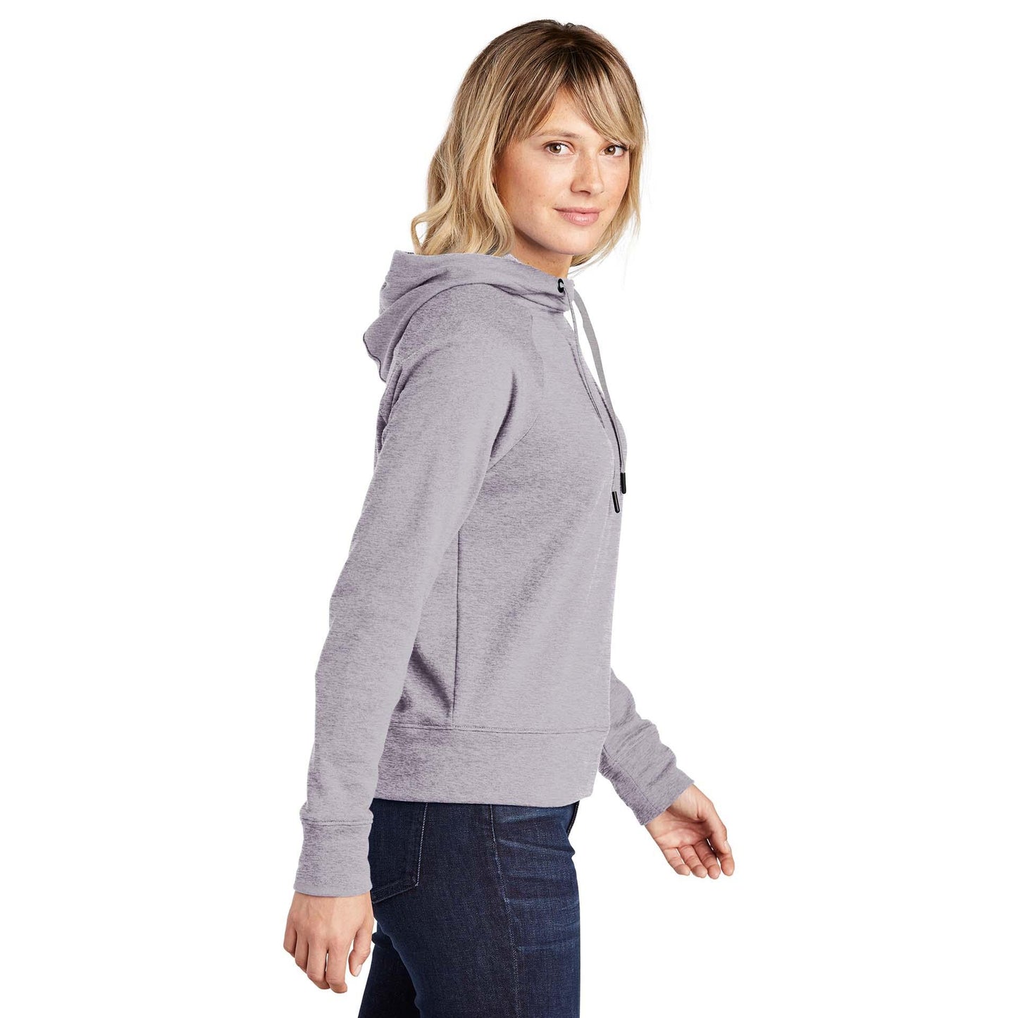 Black Lightweight Sweatshirt - Sport-Tek - Cowl Neck Style