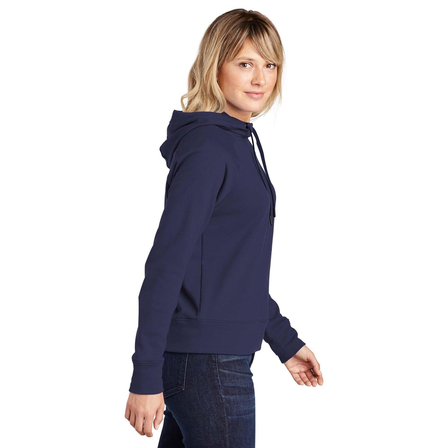 Black Lightweight Sweatshirt - Sport-Tek - Cowl Neck Style