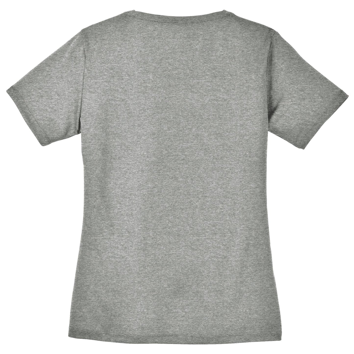 Black V-Neck Tee - Sport-Tek - Stylish Polyester Blend