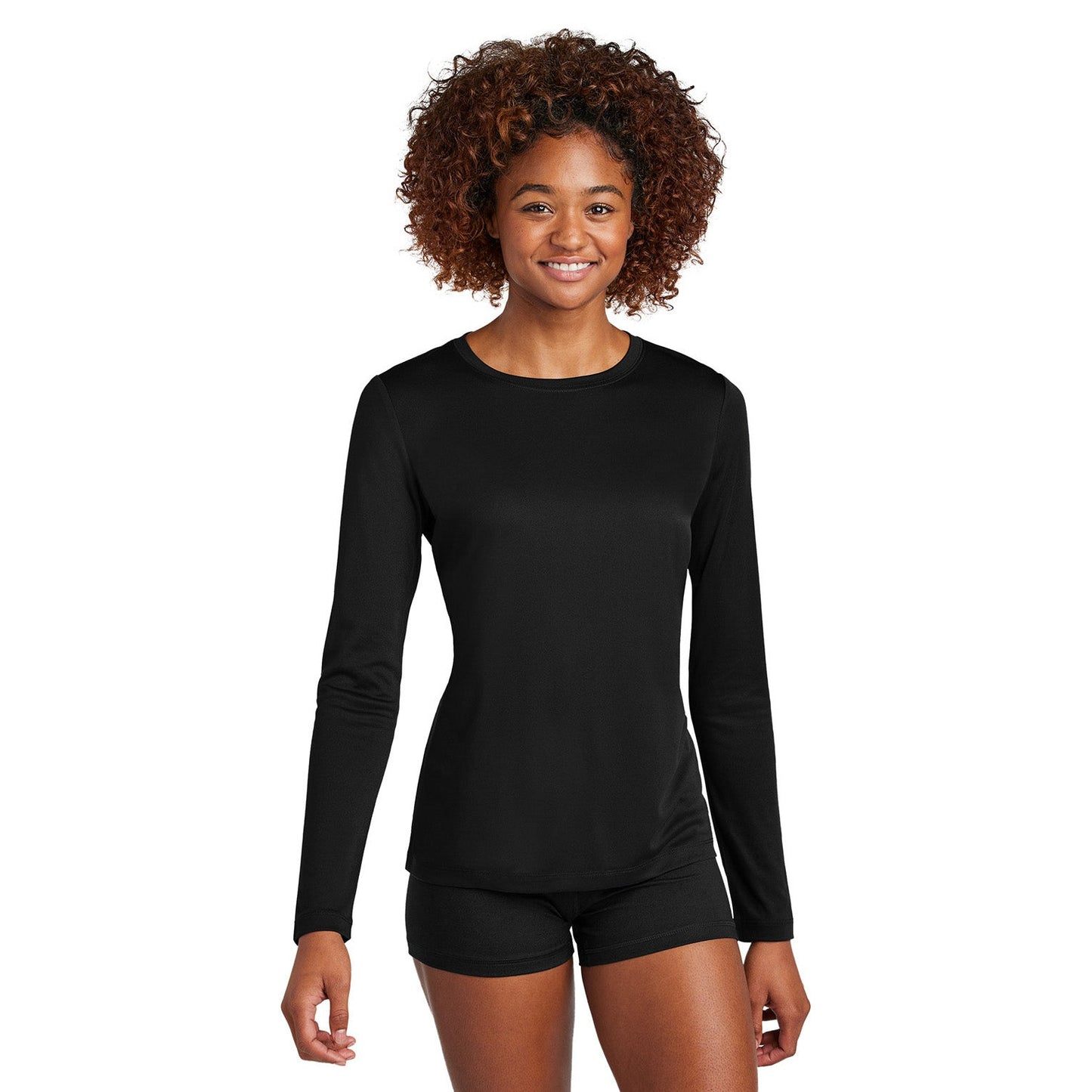 Black Long Sleeve T-Shirt - Sport-Tek - UV Protection
