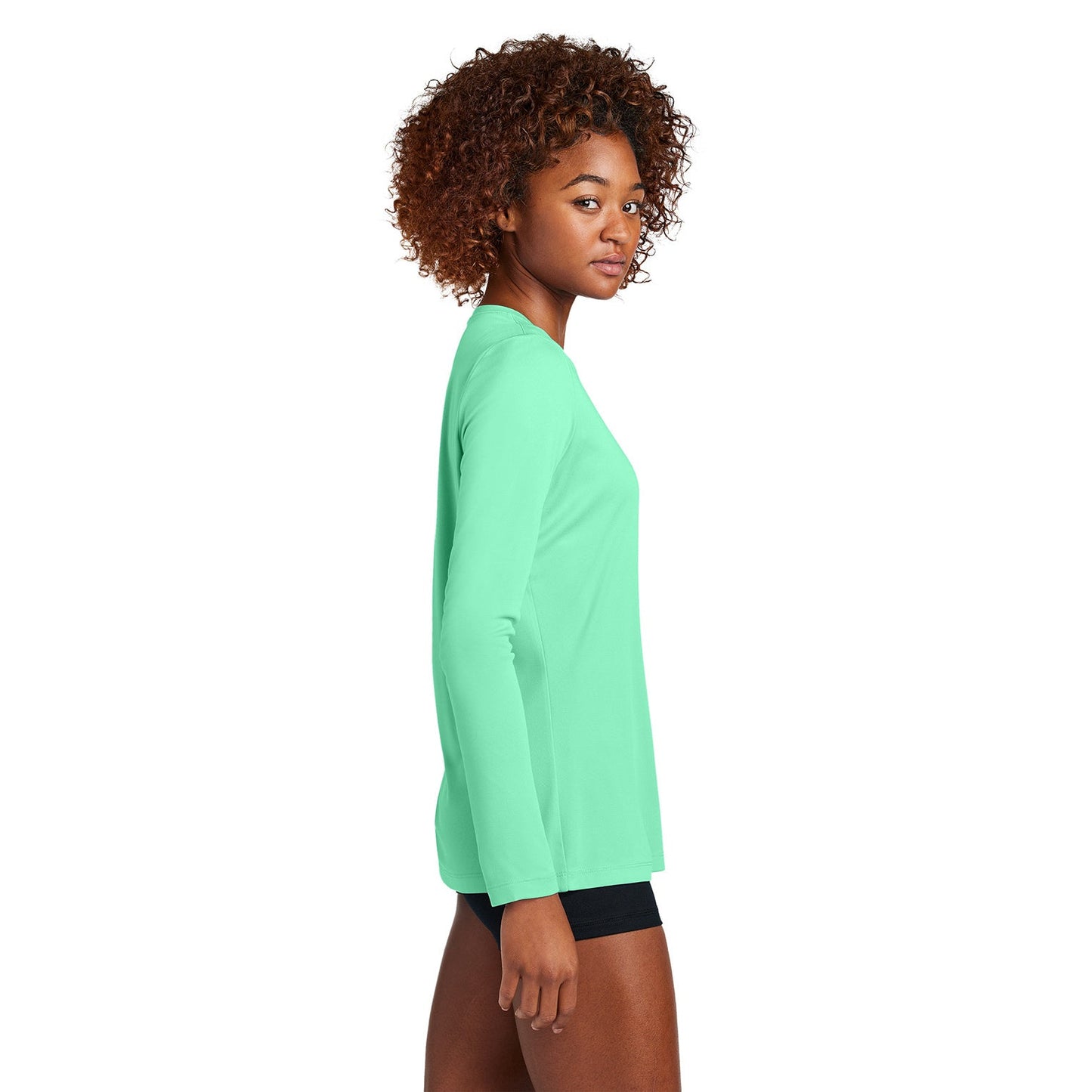 Black Long Sleeve T-Shirt - Sport-Tek - UV Protection
