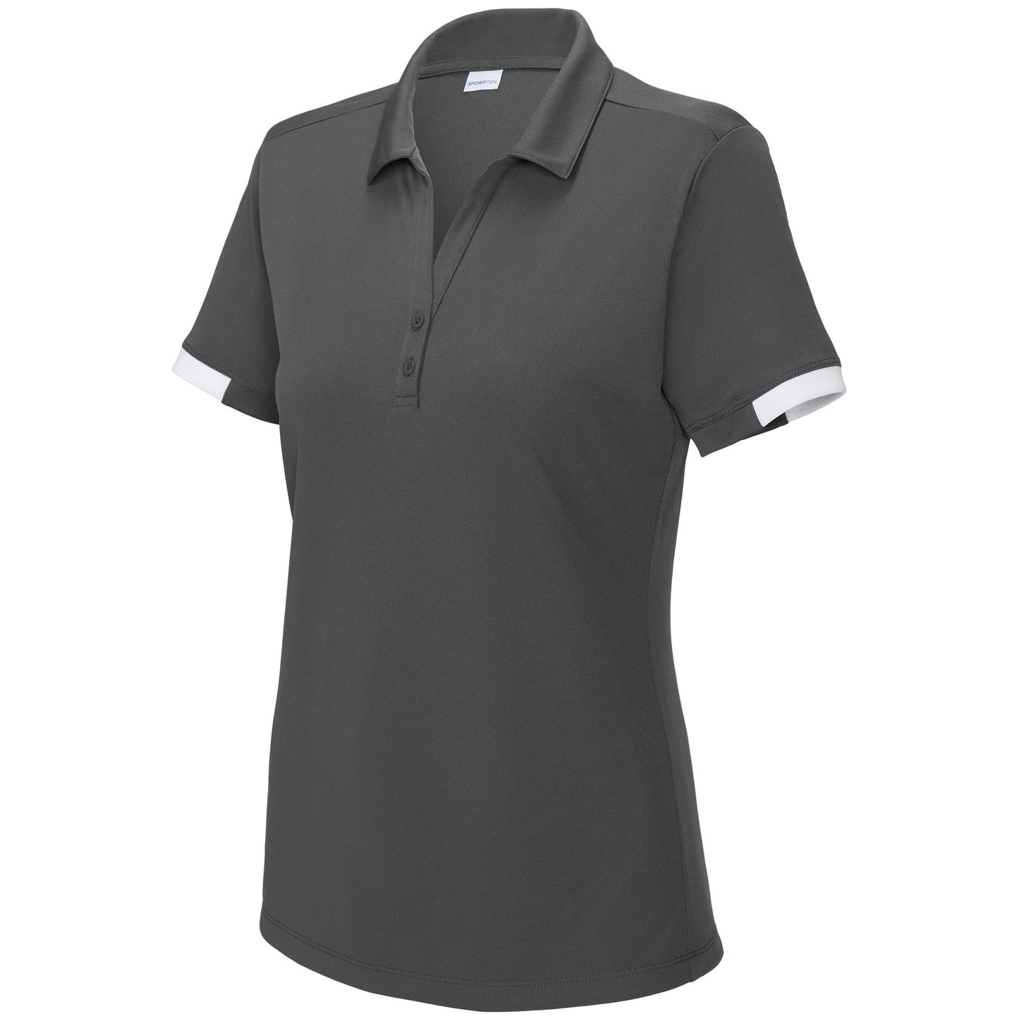 Black/Deep Red Polo Shirts - Sport-Tek - Moisture-Wicking