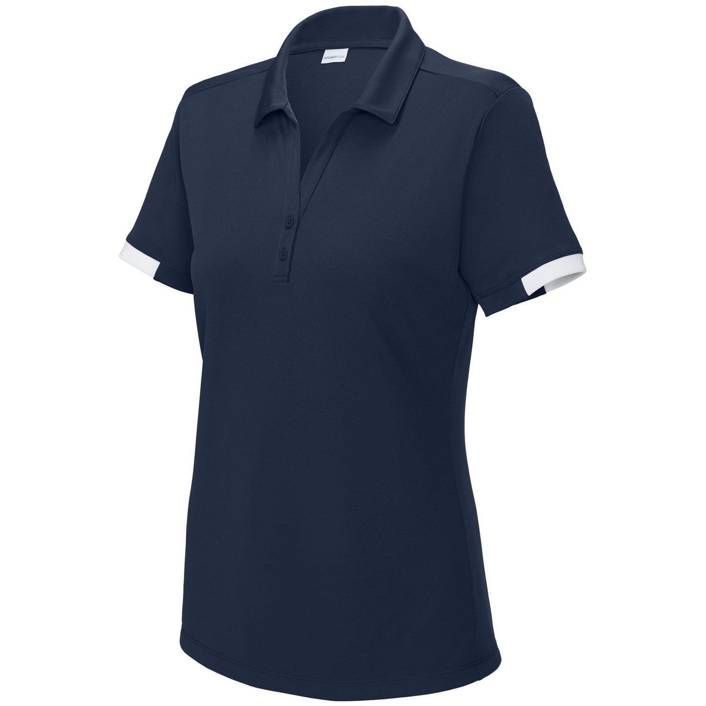 Black/Deep Red Polo Shirts - Sport-Tek - Moisture-Wicking