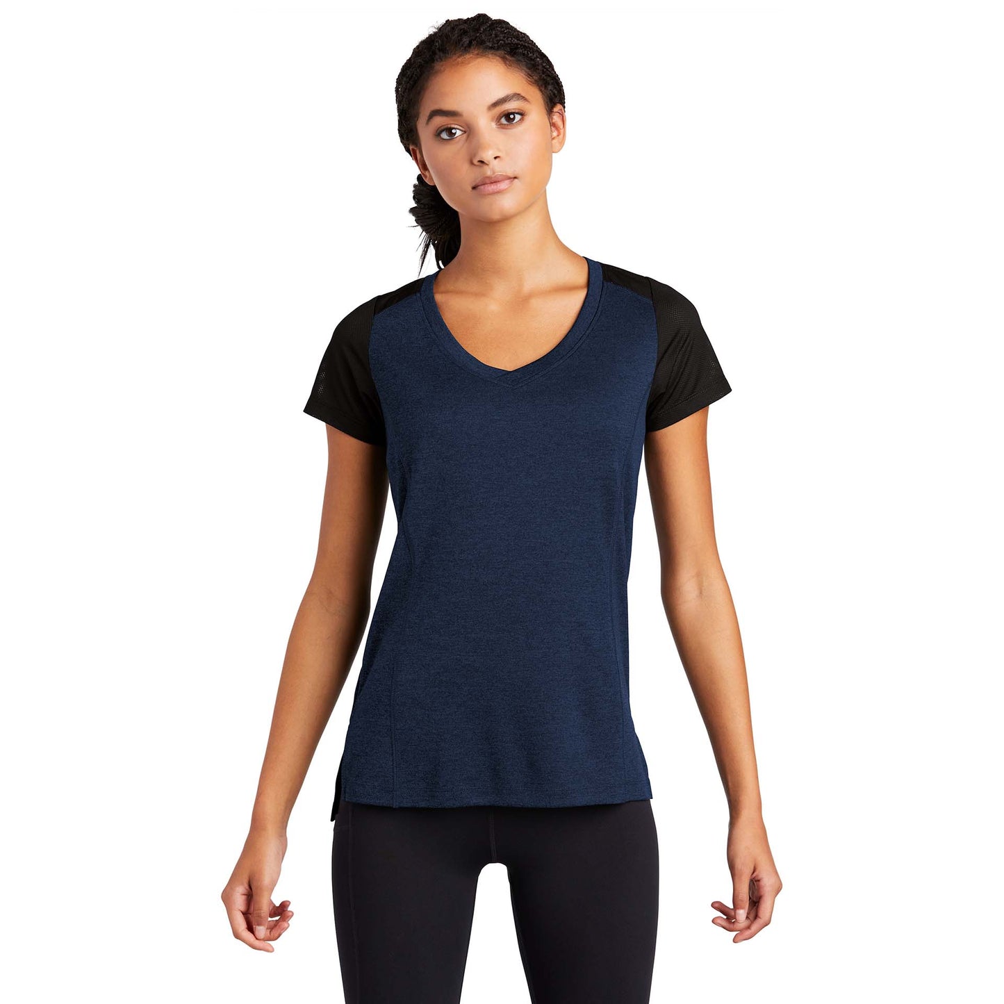 Black Heather T-Shirt - Sport-Tek - Performance Fabric