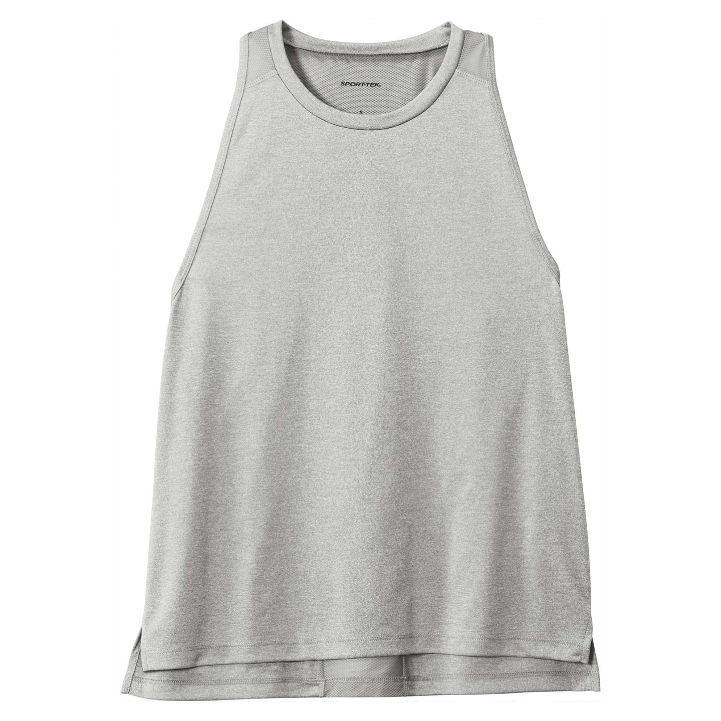Black Heather Tank Top - Sport-Tek - Performance Fabric