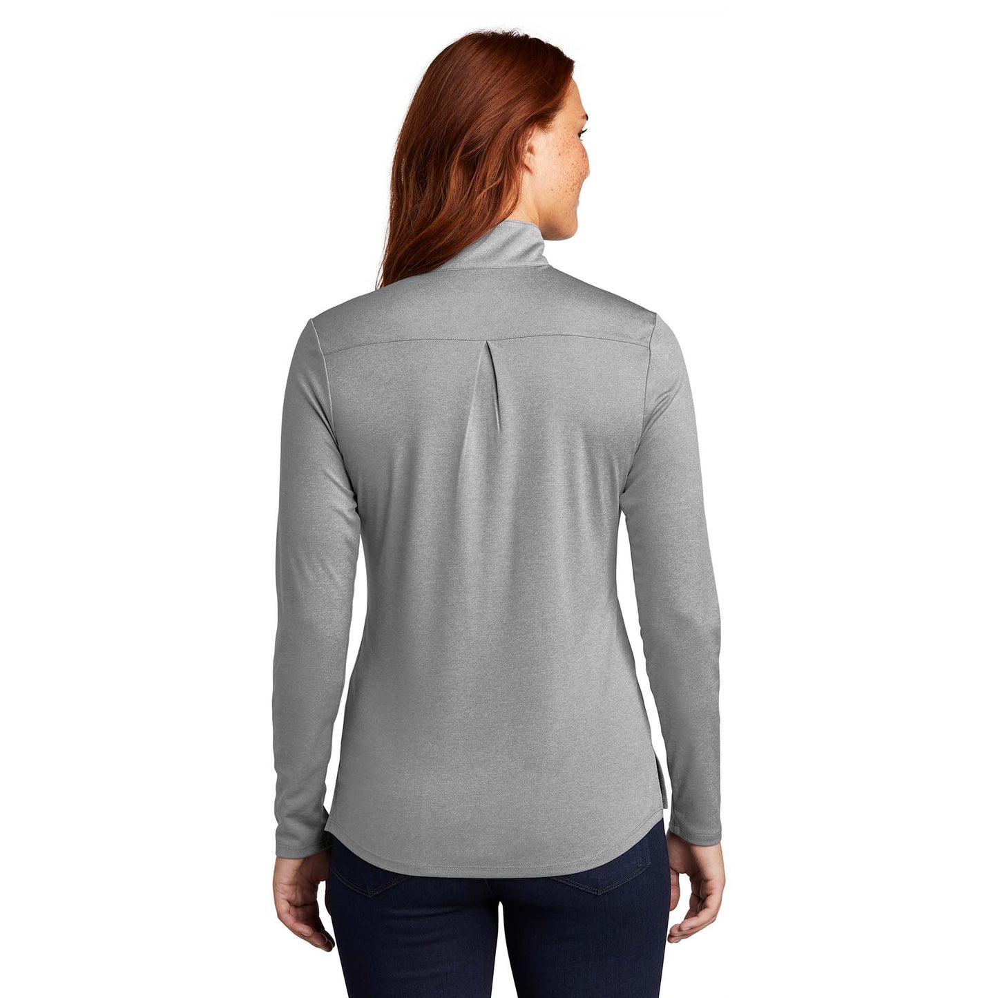 Black Heather Sweatshirt - Sport-Tek - Lightweight Design