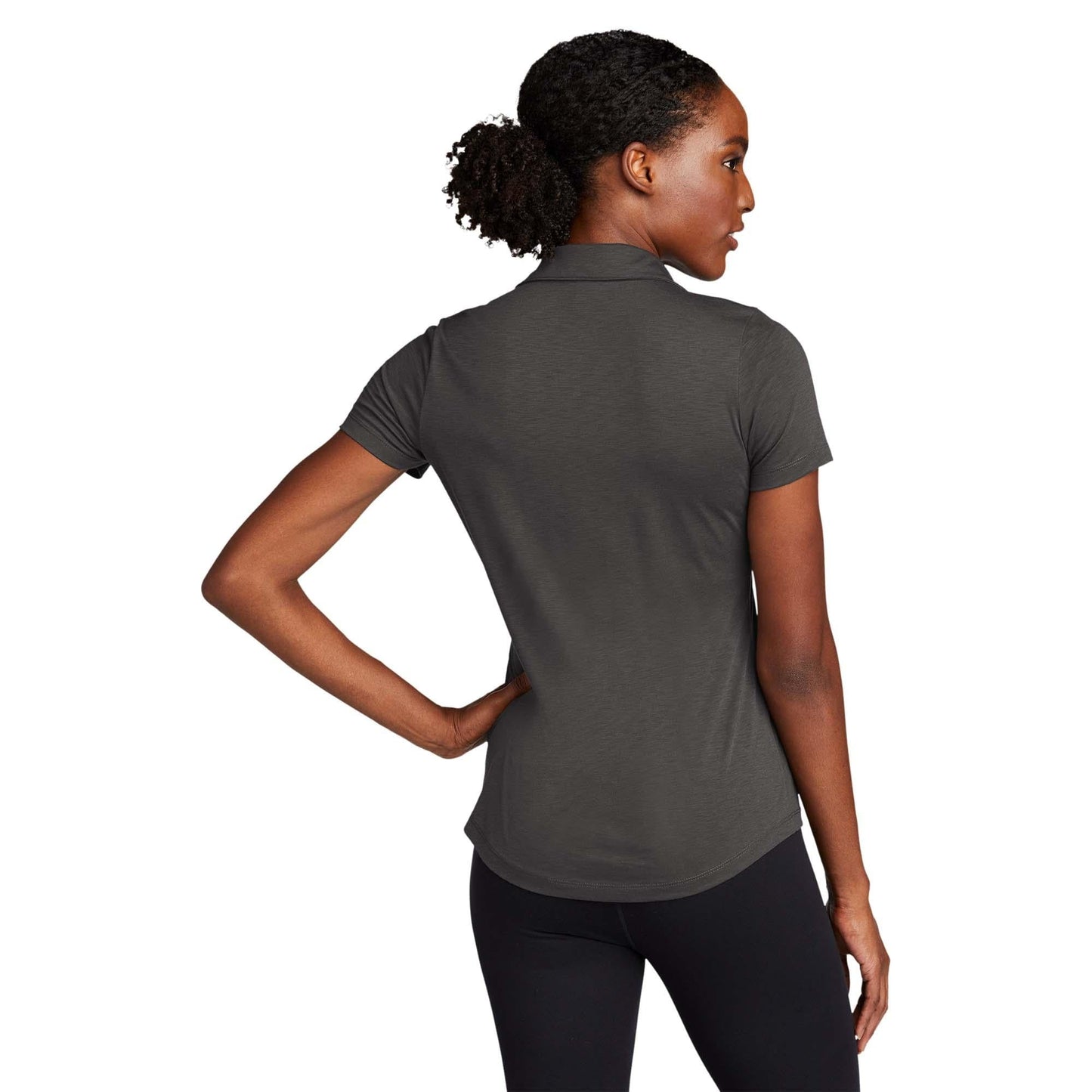 Black Polo Shirts - Sport-Tek - Moisture-Wicking Cotton