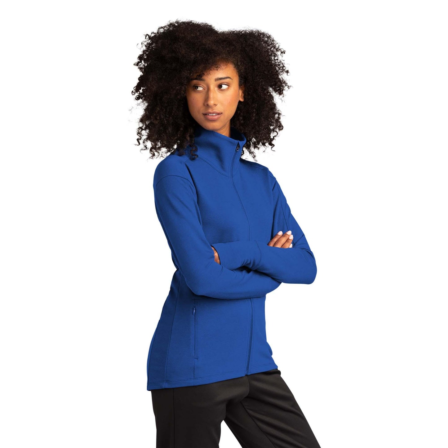 Black Fleece Jacket - Sport-Tek - Soft, Moisture-Wicking