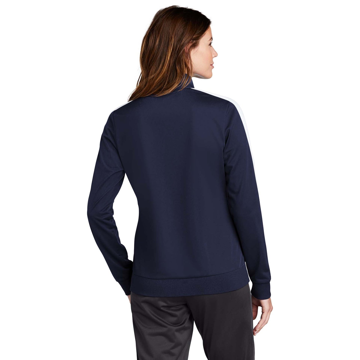 Black/Black Jacket - Sport-Tek - Stylish Tricot Design - Soft