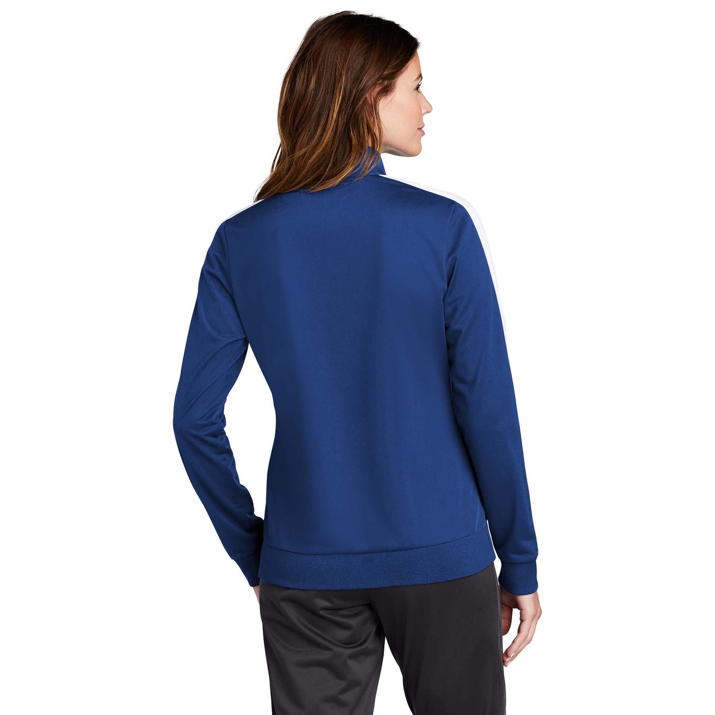 Black/Black Jacket - Sport-Tek - Stylish Tricot Design - Soft
