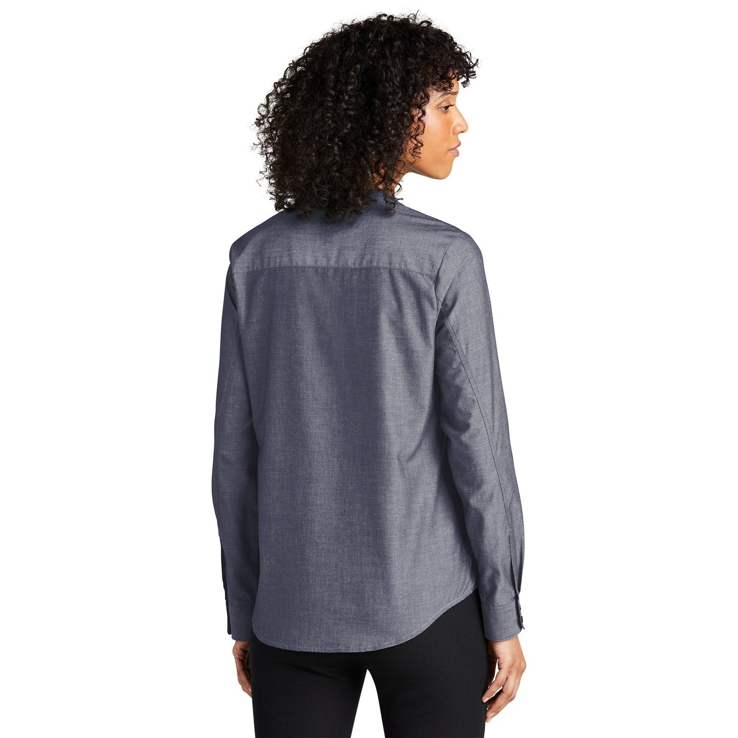 Deep Black Button Up Shirt - Port Authority - Classic Fit