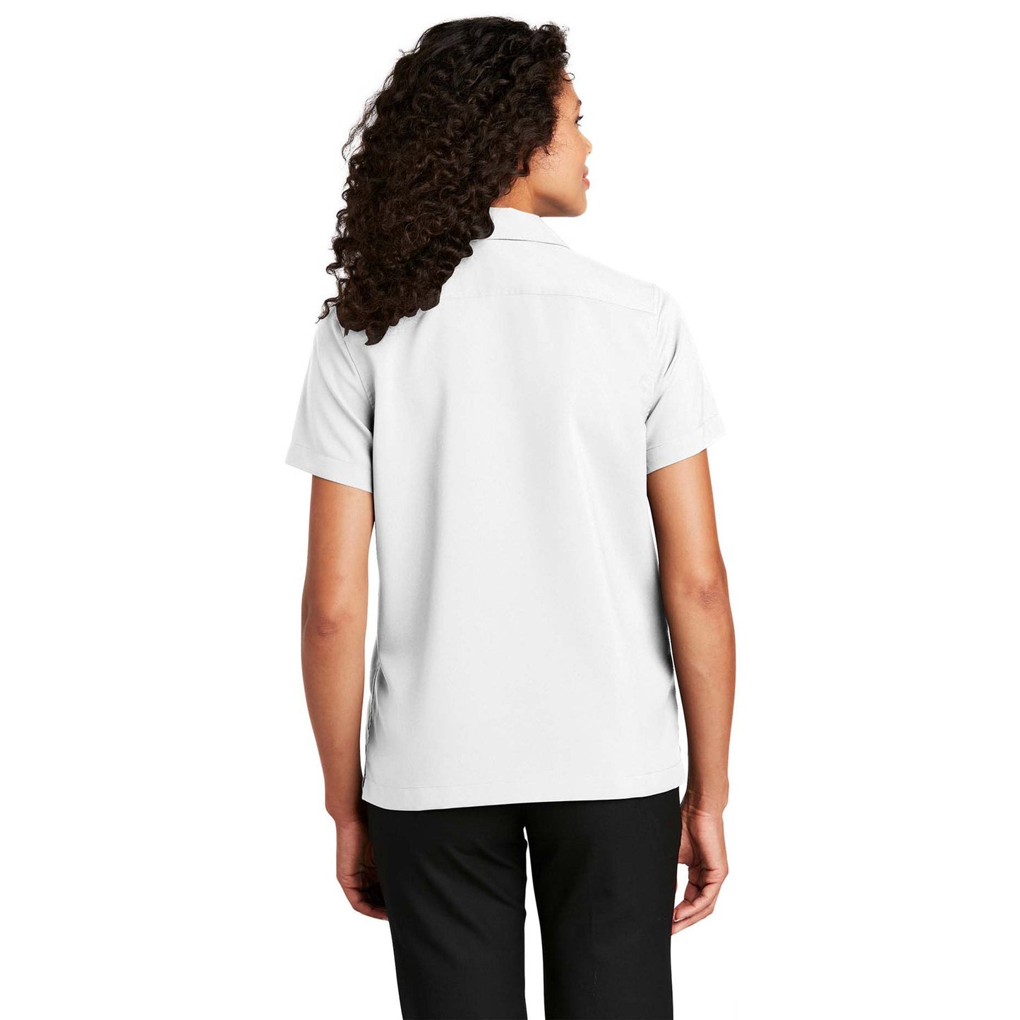 Black Button Up Shirts - Port Authority - Moisture Wicking