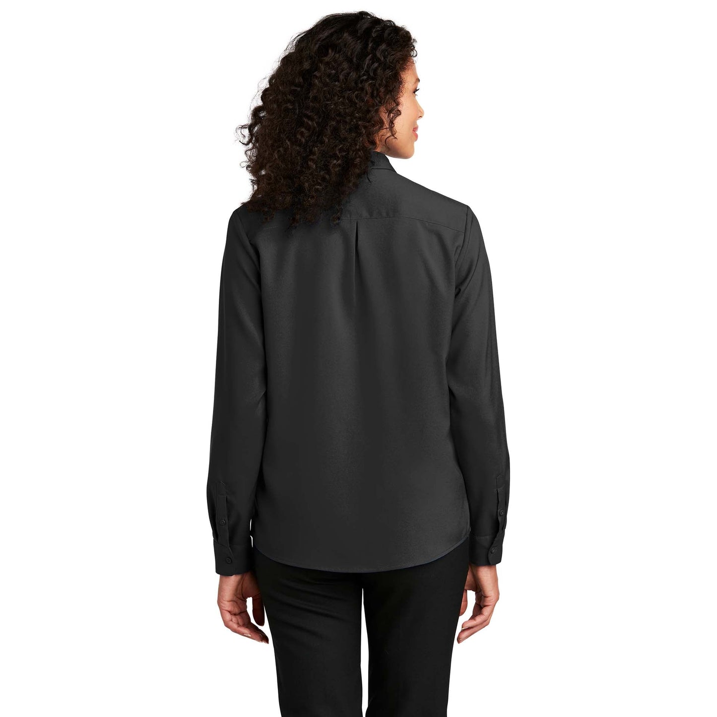 Black Button Up Shirts - Port Authority - Quality Fabric