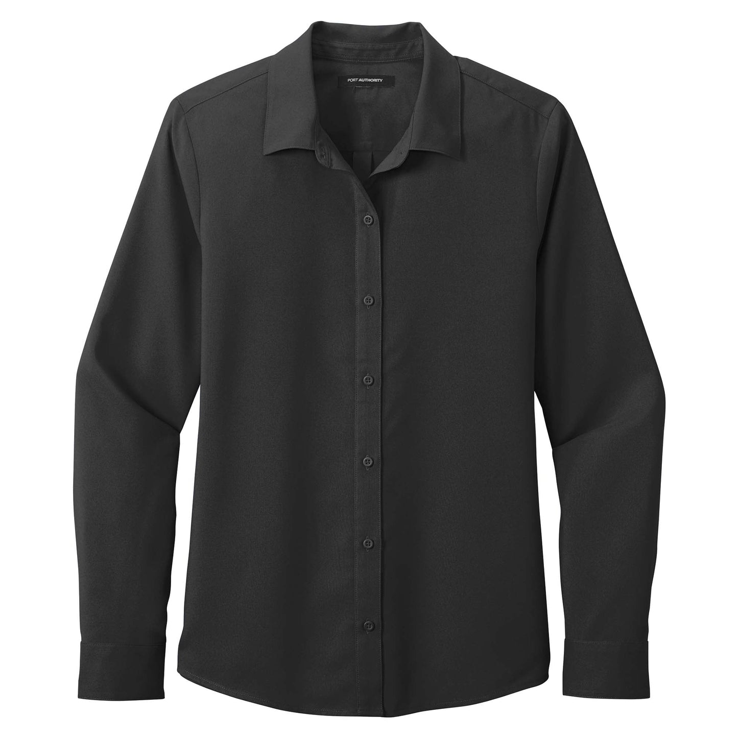 Black Button Up Shirts - Port Authority - Quality Fabric