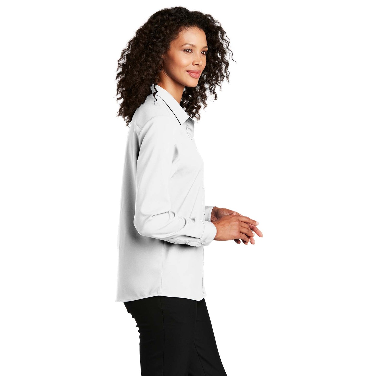 Black Button Up Shirts - Port Authority - Quality Fabric