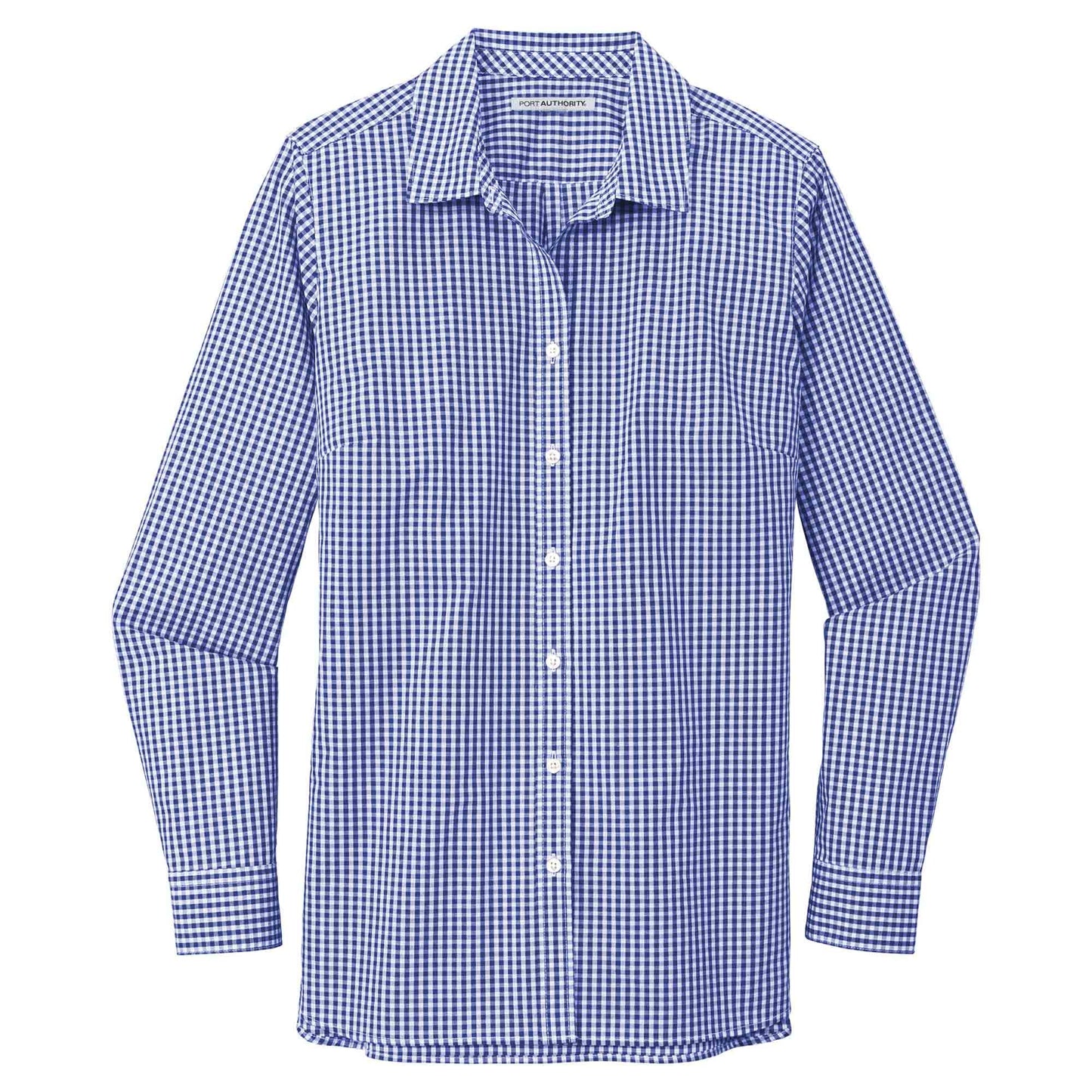 Black/White Button Up Shirt - Port Authority - Easy Care
