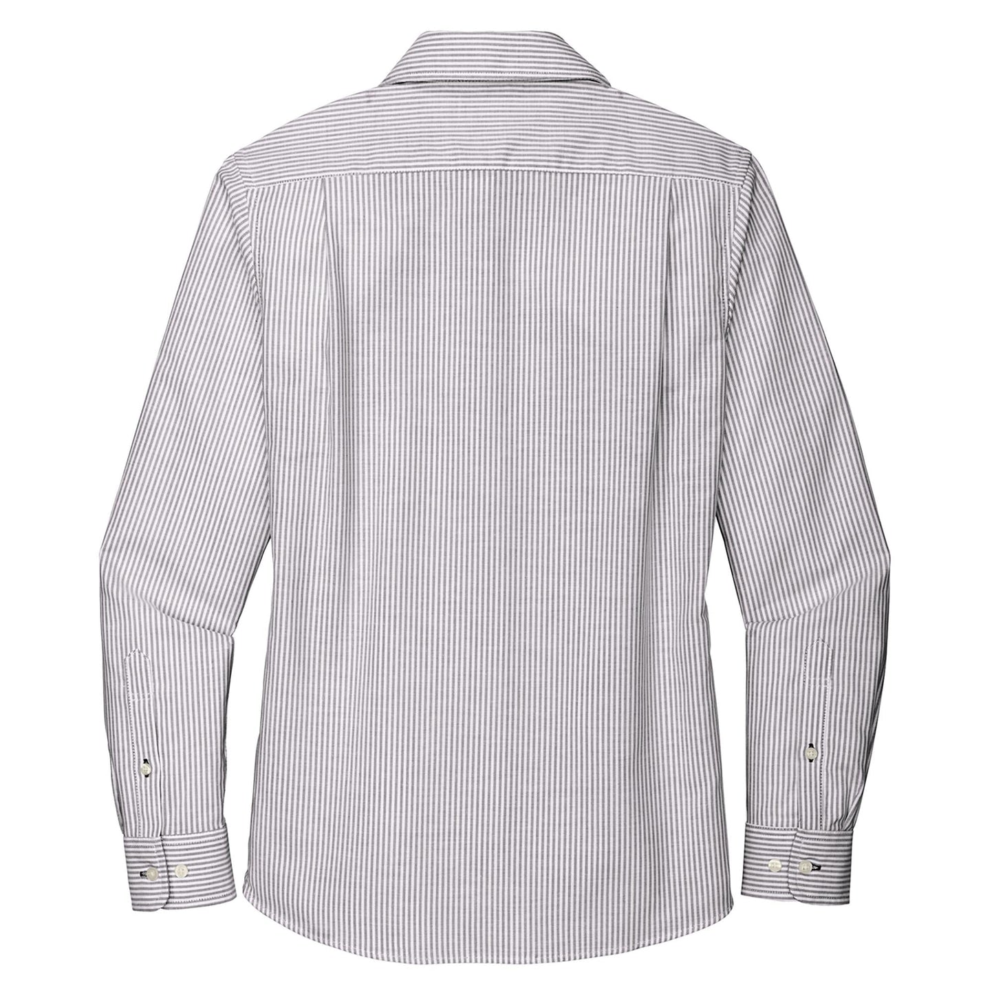 Black/White Button Up Shirt - Port Authority - Striped Design