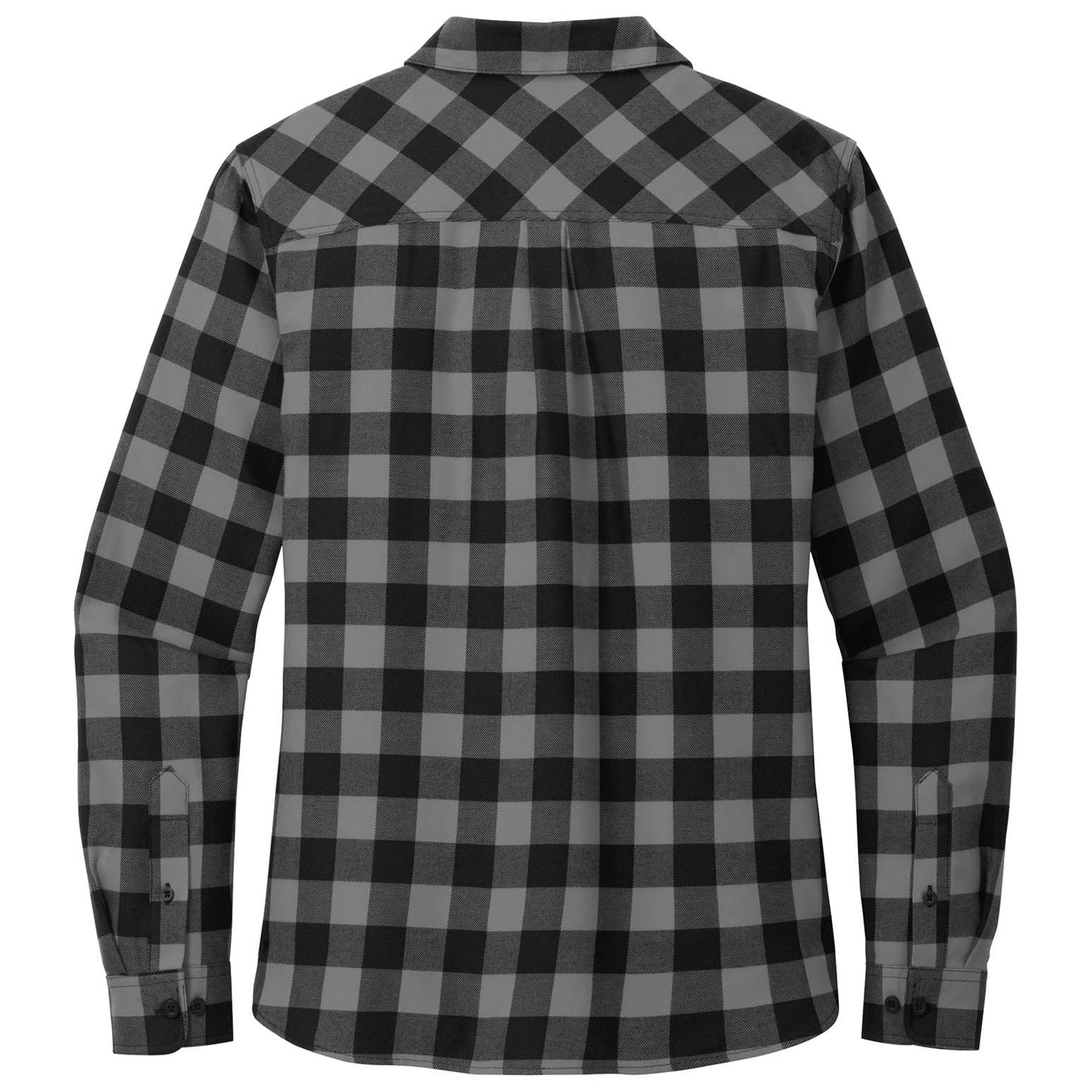 Grey/Black Buffalo Check Shirt - Port Authority - Stylish Fit