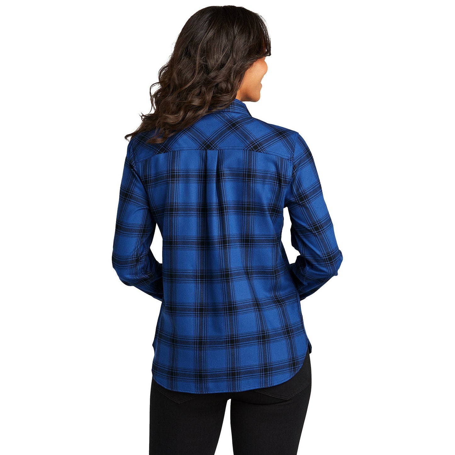 Grey/Black Buffalo Check Shirt - Port Authority - Stylish Fit