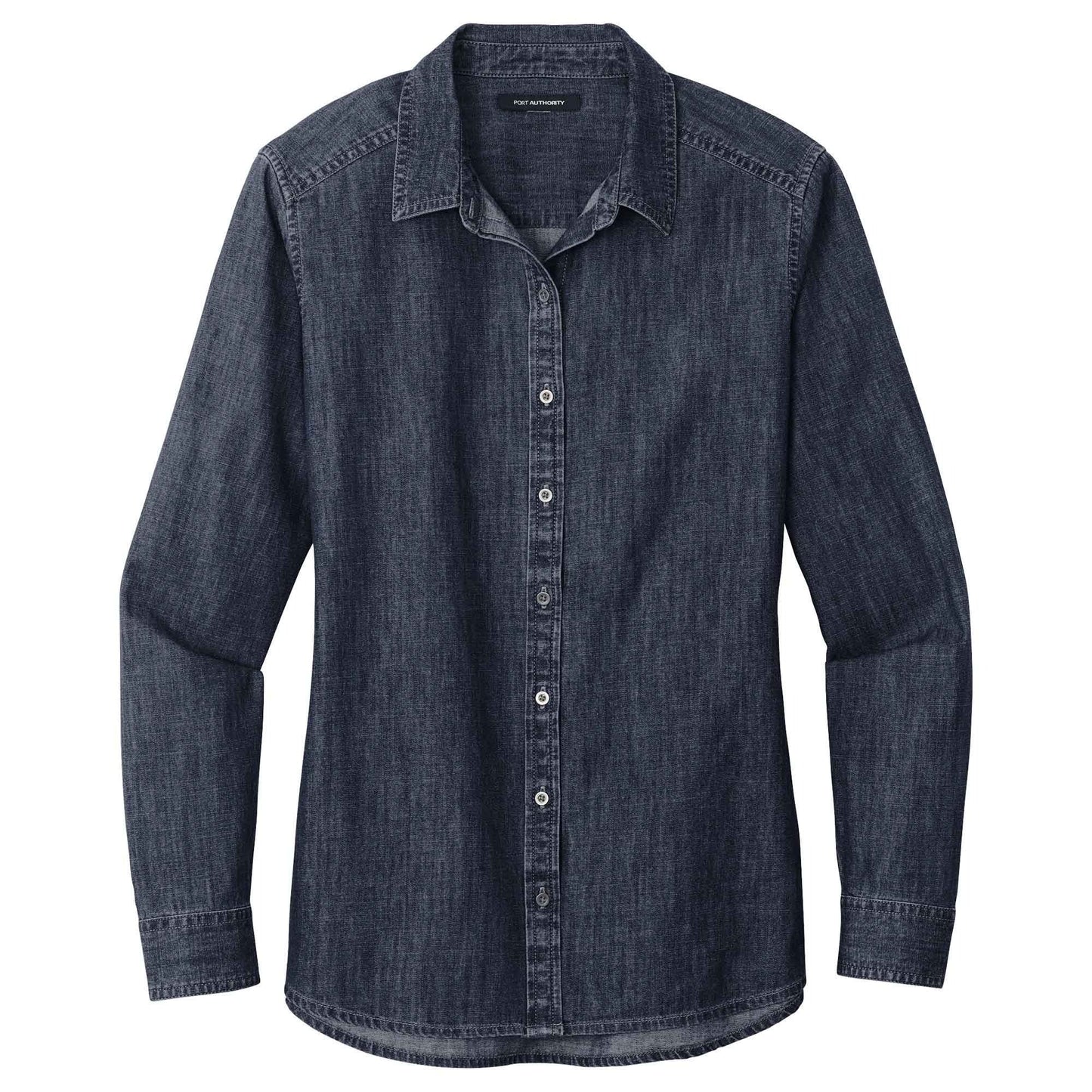 Dark Wash Denim Shirt - Port Authority - Stylish Design