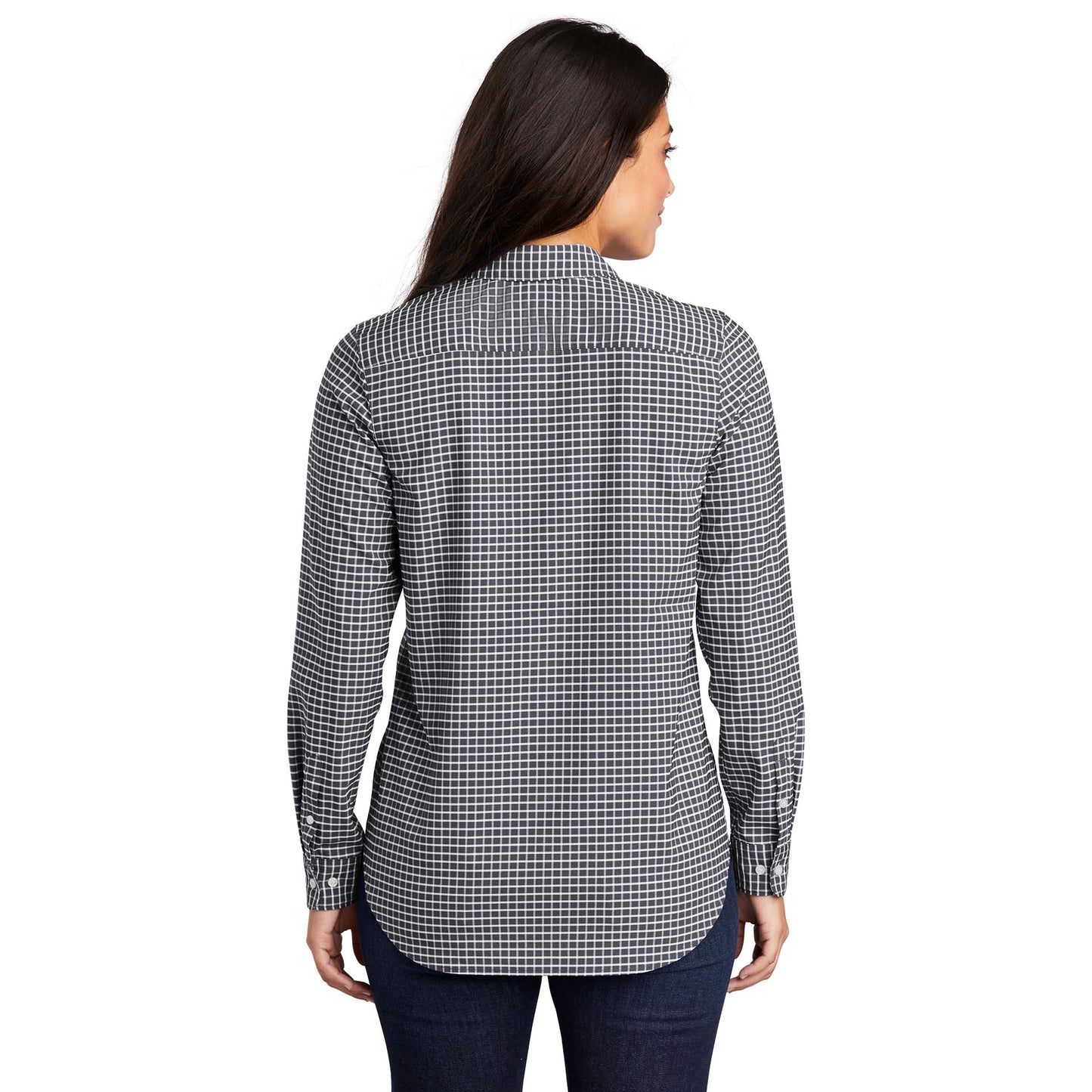 Black Henley Shirts - Port Authority - Stylish Shirt - Comfortable Fit