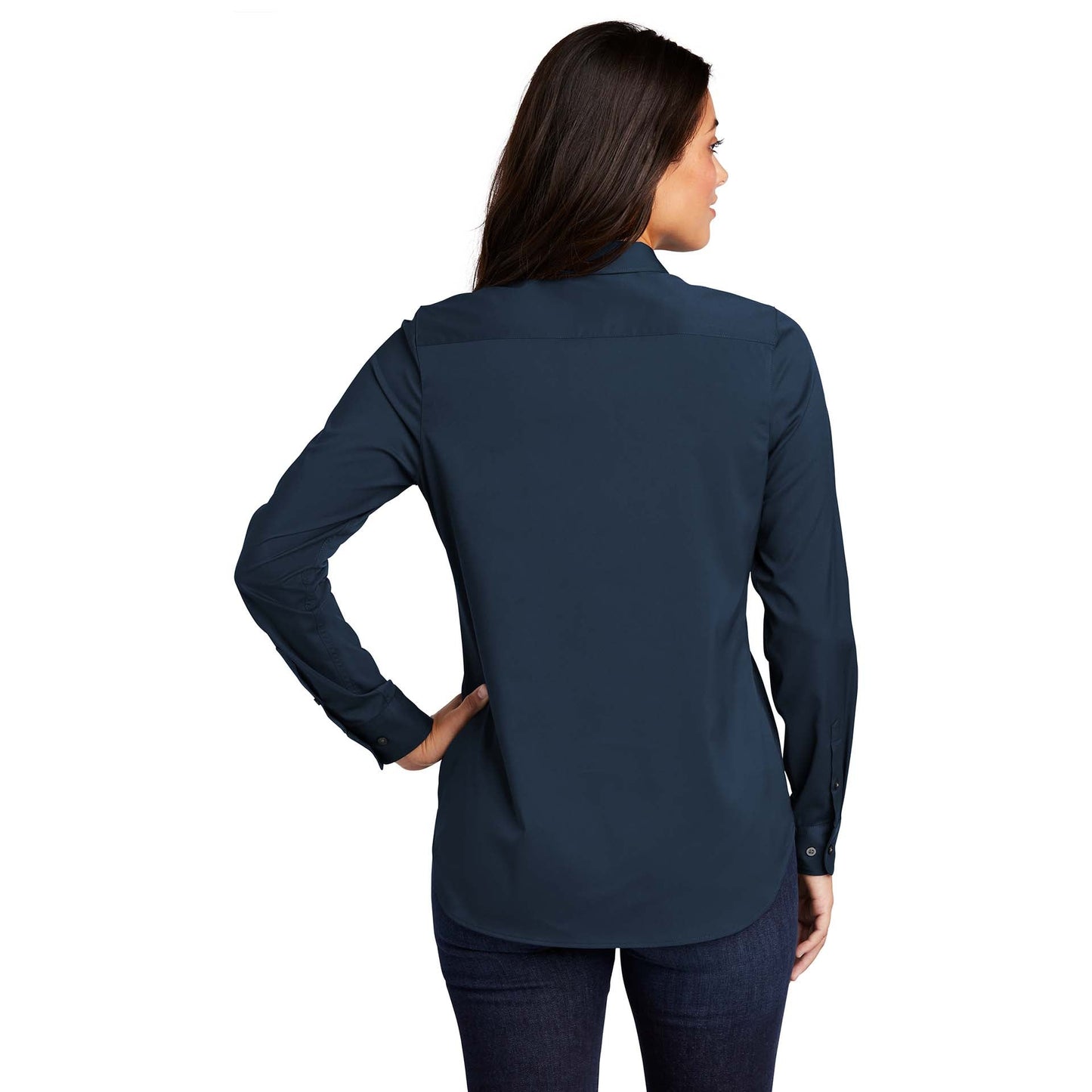 Black Henley Shirts - Port Authority - Stylish Shirt - Comfortable Fit