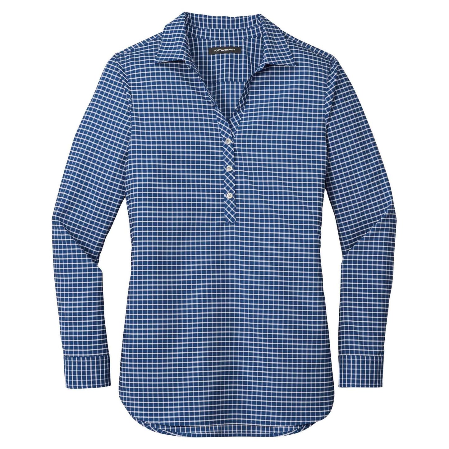 Black Henley Shirts - Port Authority - Stylish Shirt - Comfortable Fit