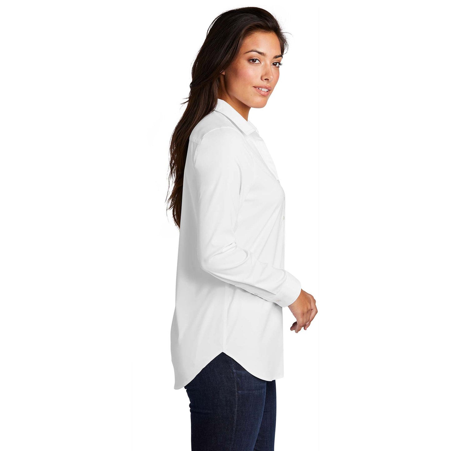 Black Henley Shirts - Port Authority - Stylish Shirt - Comfortable Fit