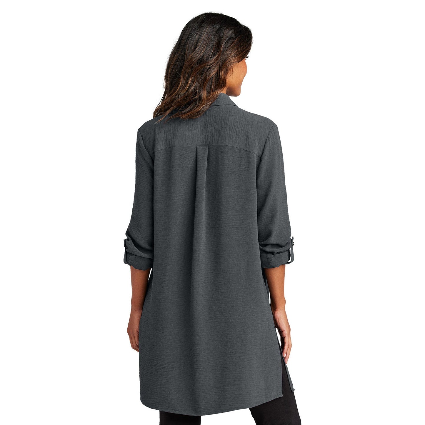 Deep Black Blouses - Port Authority - Chic Crepe