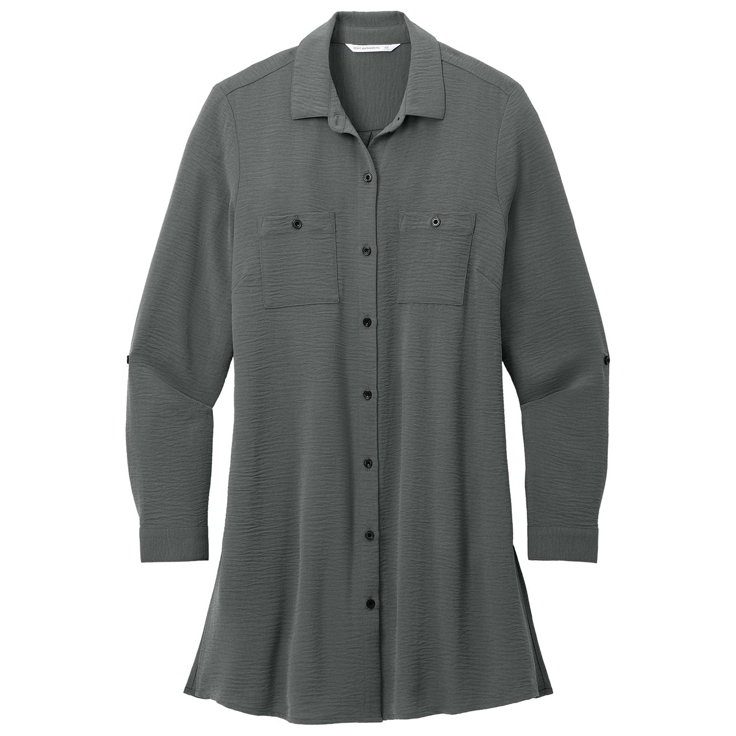 Deep Black Blouses - Port Authority - Chic Crepe