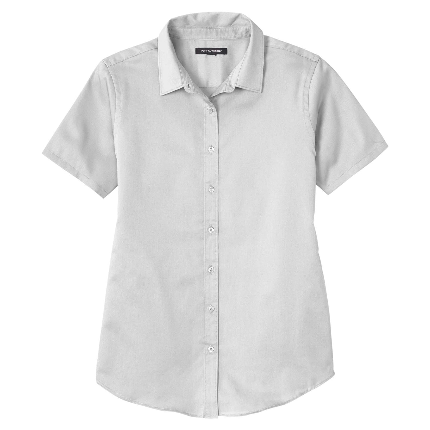 Burgundy Button Up Shirts - Port Authority - Soft Twill