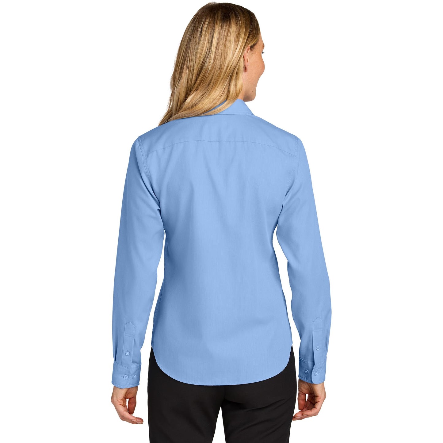 Deep Black Button Up Shirt - Port Authority - Easy Care